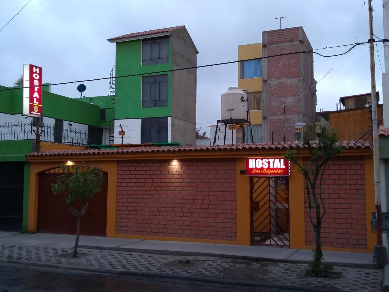 Готель Hostal Las Begonias Арекіпа Екстер'єр фото